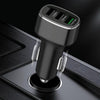 Three USB Ports Car Fast Charging Charger For Huawei/For OPPO/VIVO/OnePlus And Other Flash Charging, Model: GT780 Gray