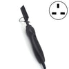 Multifunctional Comb Dry And Wet Dual-Use Curly Hair Straightening Stick Electric Perm Comb UK Plug(Black)