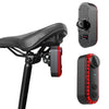 Bike Warning Tail Light 1080P WiFi Camera Recorder Waterproof Bicycle Rear Light for Riding Cycling, Spec:  Clamp Mount