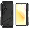 For Huawei nova 9 Punk Armor 2 in 1 PC + TPU Shockproof Case with Invisible Holder(Black)