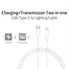 XJ-61 12W USB-C / Type-C to 8 Pin PD Fast Charging Cable, Cable Length:1m