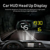 5.5" OBD2 HUD Head-Up Display, Car Speedometer, Blue - Universal