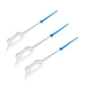 40pcs /Box Silicone Interdental Brushing Oral Cleaning Gap Brush(Blue)