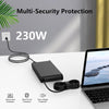 230W 20V 11.5A Laptop Notebook Power Adapter For Lenovo Big Square USB, Plug:AU Plug