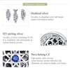 S925 Sterling Silver Hollow Pattern Bead Accessories DIY Beaded Bracelet Accessories