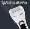 Electric Foot Grinder Digital Display Rechargeable Pedicure Peeling, Color: Royal Blue