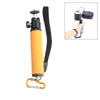 LED Flash Light Holder Sponge Steadicam Handheld Monopod with Gimbal for SLR Camera(Orange)