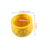 Universal 50mm Automatic Tow Bar Ball Cap Trailer Soft Rubber Protective Cap(Yellow)