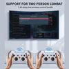 Y6 Handheld Game Console 2.4G HD 4K Wireless Portable Linux Video Game Stick, Style: 64G 9000+ Games