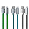 WK WDC-203i 2.4A USB to 8 Pin Data Cable, Length: 1m(Black)