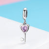 S925 Sterling Silver Heart Spoon With Diamond Oil Dripping Bracelet Accessories