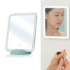 Flydee FD008-1 Portable LED Makeup Mirror With Bracket Wall Hanging Vertical Dual-Use Makeup Mirror(Blue)