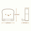 F-L-01 Toast Bread Night Light With Mobile Phone Holder Children Bedroom Timing Sleep Light(Gluttonous)