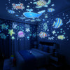 Rotatable Cartoon Atmosphere Projection Lamp Music Night Light, Spec: Bluetooth Remote Model(Deer)