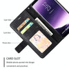 For Samsung Galaxy S8 Plus Skin Feel Splicing Horizontal Flip Leather Case with Holder & Card Slots & Wallet & Photo Frame(Black)