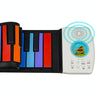 HUA008-49 49-Key Hand-Rolled Foldable Piano Children Color Piano(Color English)