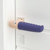 Silicone Door Handle Protector Children Anti-collision Door Pads, Spec: Crocodile-Purple