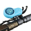 For KUGOO M4 Pro Electric Scooter Instrument Cover Display Silicone Case(Blue)