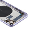 iPhone 11 Purple Back Cover Assembly with Wireless Charging - Full Repair Kit