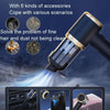 Car Vacuum Cleaner Vacuum Blower Dual Purpose Wireless Mini Vacuum Cleaner(Black Gold)