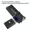For DJI RSC 2 / RS 2 / RS 3 Stabilizer Upper Quick Release Plate 50x38mm