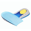 Half-Size Inner Heightening Pads Soft And Comfortable Invisible Shock Absorption Increased Insoles, Size: 2.5cm(Blue)