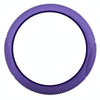 Non-slip Wear-resistant Fire Pattern Silicone Car Steering Wheel Cover, Size: 36-42cm(Purple)