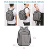 Small Waterproof Camera Backpack Shoulders SLR Camera Bag(Black)