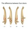 Car Left Rear Side Inner Armrest Door Handle for BMW F30 / F35, Left and Right Drive Universal(Beige)