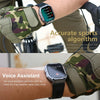K57 Pro 1.96 Inch Bluetooth Call Music Weather Display Waterproof Smart Watch, Color: Black Three-beads