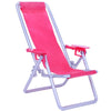 1:6 Folding Canvas Beach Chair Recliner for Barbie Doll(No Doll)