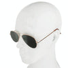 Anti-Tracking Reflex Sunglasses with Side Mirrors & UV Protection