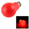 7W E27 2835 8LEDs Flicker Free LED Energy Saving Bulb, Light Color: Red Light, AC 85-265V