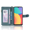For Alcatel 1S 2021 / 3L 2021 Litchi Texture Zipper Leather Phone Case(Green)