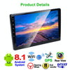 HD 9 inch Universal Car Android 8.1 Radio Receiver MP5 Player, Support FM & Bluetooth & TF Card & GPS