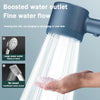 High-Pressure Handheld Shower Head With 5 Spray Modes Filtered Showerhead, Spec: Basic Silver