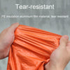 Outdoor Cycling Thickened Reflective Windproof Multifunctional Raincoat(Orange)