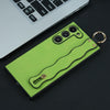 For Samsung Galaxy S23+ 5G Wavy Wristband Bracket TPU Phone Case(Green)