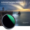 K&F CONCEPT KF01.1361 82mm Variable ND8-ND2000 ND Filter