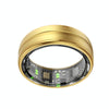 R06 SIZE 10 Smart Ring, Support Heart Rate / Blood Oxygen / Sleep Monitoring / Multiple Sports Modes(Gold)