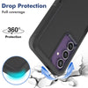 For Samsung Galaxy S24 FE 5G 2 in 1 PC + TPU Phone Case(Black)
