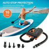 HT-785 Paddle Board 16PSI High Pressure Car Inflatable Pump 12V Electric Air Pump With 6 Connectors