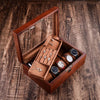 Wooden Watch Storage Box Jewelry Double-Layer Storage Display Box With Lock