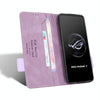 For ASUS ROG Phone 7 Magnetic Clasp Leather Phone Case(Purple)
