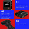 G10 GAMEBOX TV Box Dual System Wireless Android 3D Home 4K HD Game Console Support PS1 / PSP, Style: 128G 40,000+ Games (Black)