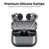 For Samsung Galaxy Buds3 Pro AhaStyle WG173 Earphone Silicone Earbuds, Size: L(White)