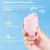 TA-4 10ml Portable Outdoor Silicone Alcohol Liquid Soap Handwashing Fluid Sunscreen Cream Split Bracelet Watch Wristband Sub-packing Box(Pink)