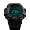SKMEI 1358 Multifunctional Men Outdoor Sports 30m Waterproof Digital Watch with Compass / Barometer / Altimeter/ Pedometer Function(Black)