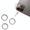 iPhone 13 Pro Rear Camera Lens Protector (Black, 3 Pack)