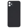 iPhone XR Glass Back Cover Replacement (Black) - iP12 Style